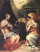 VASARI, Giorgio The Annunciation (mk05) oil painting on canvas